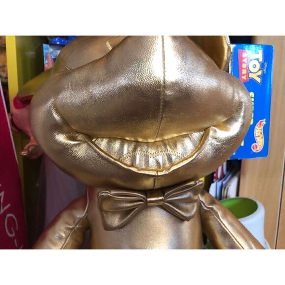 Mickey Mouse 90th Anniversary Gold Coll. BOTH Large and Small Plush NWT - Picture 11 of 12